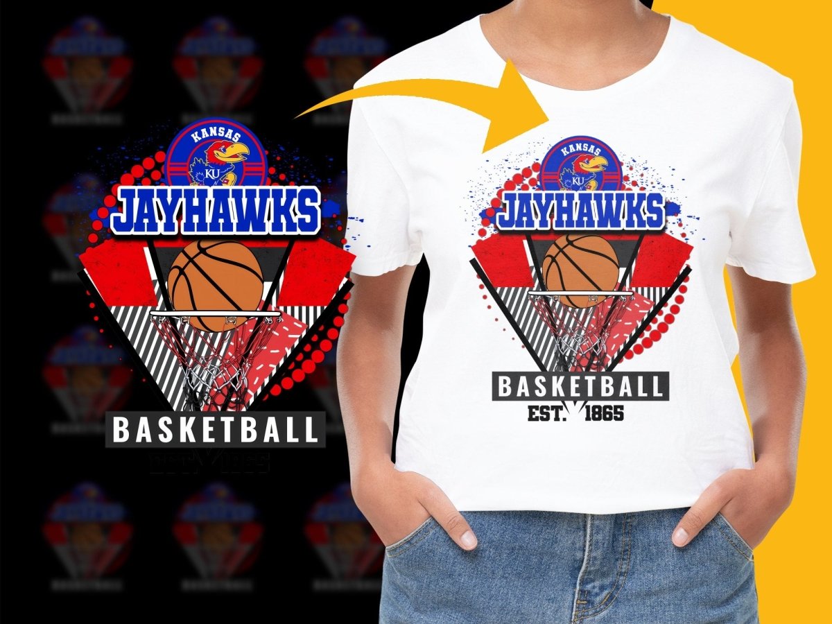 Kansas Jayhawks NCAA College PNG File - Teepew
