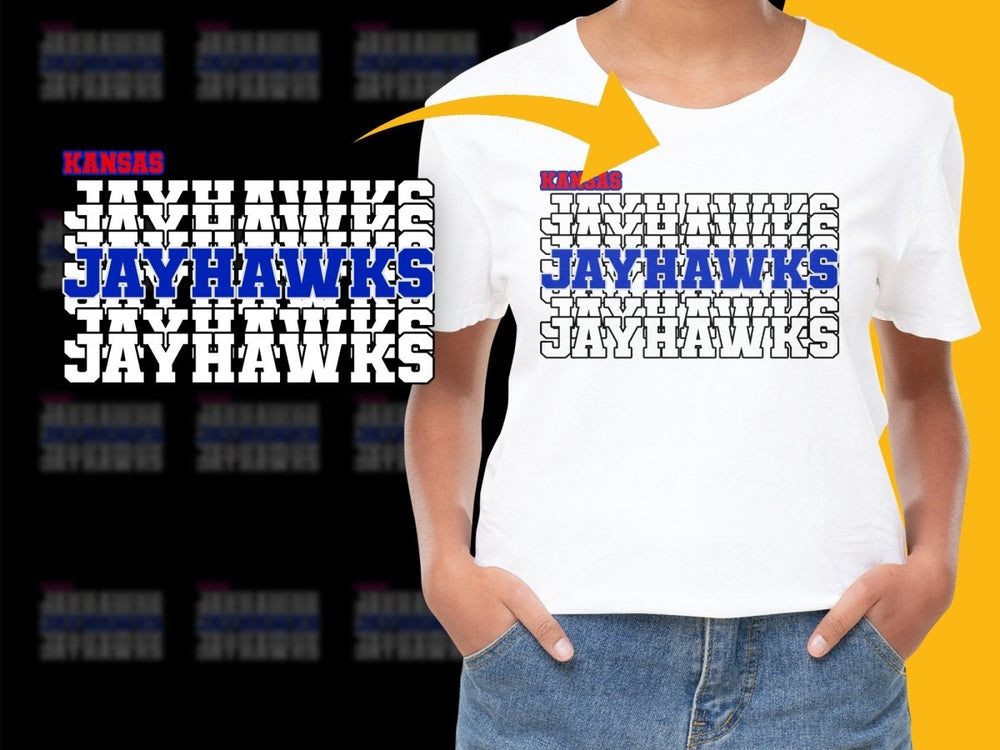 Kansas Jayhawks NCAA College PNG File - Teepew