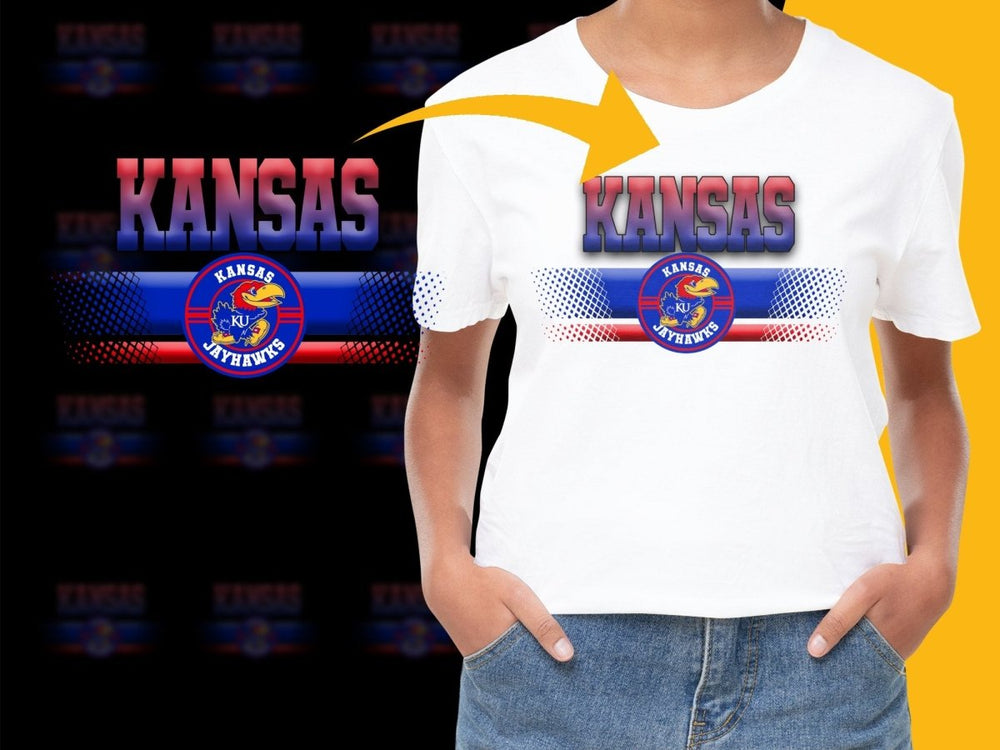 Kansas Jayhawks NCAA College PNG File - Teepew