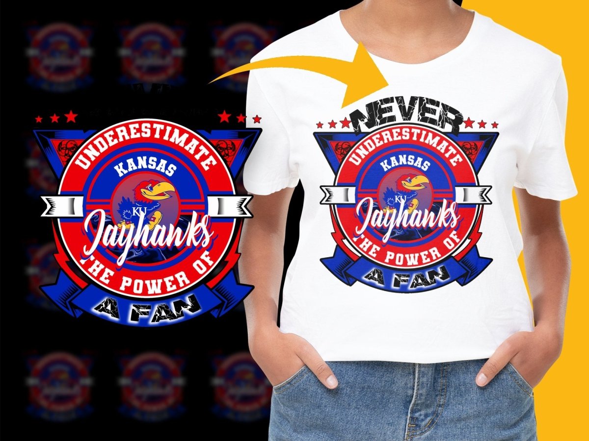 Kansas Jayhawks NCAA College PNG File - Teepew