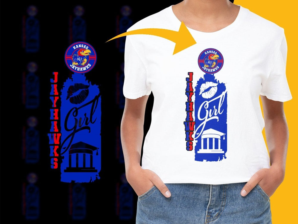 Kansas Jayhawks NCAA College PNG File - Teepew