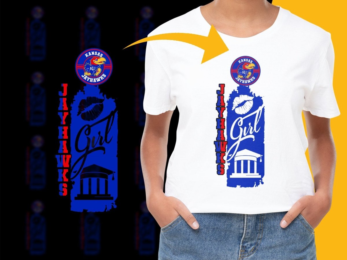 Kansas Jayhawks NCAA College PNG File - Teepew