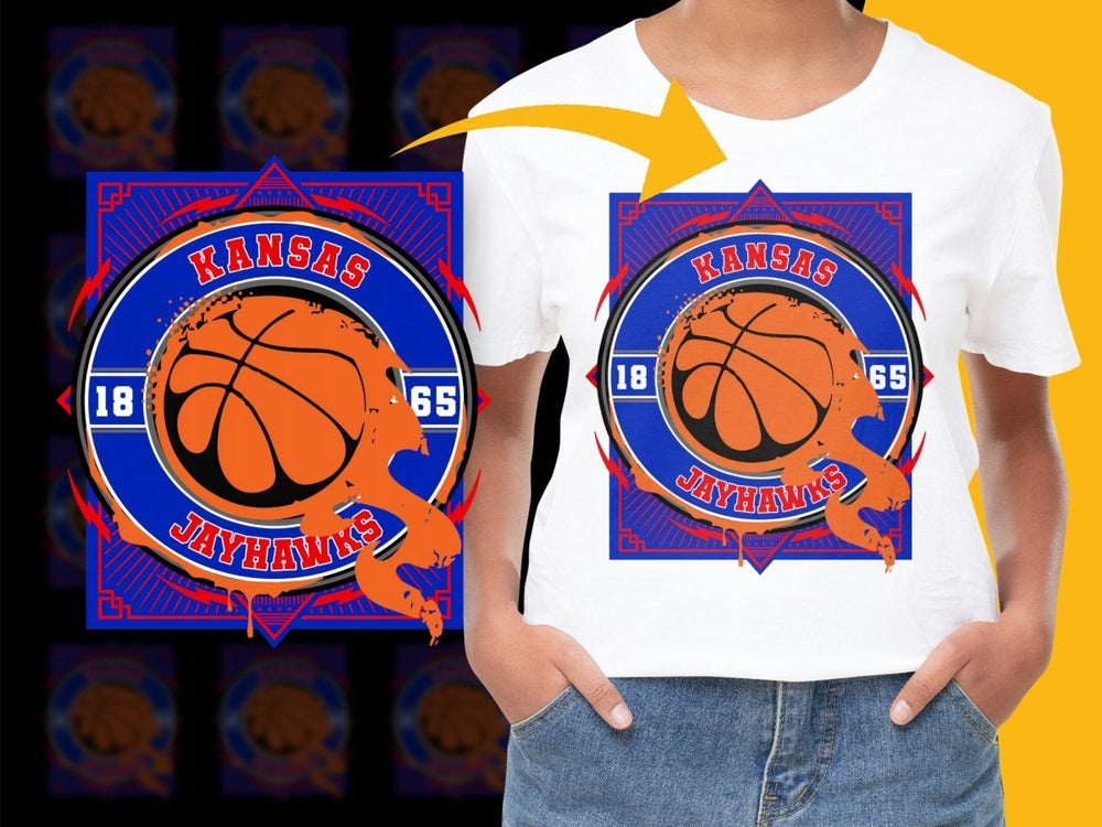 Kansas Jayhawks NCAA College PNG File - Teepew