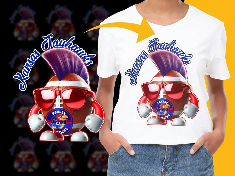 Kansas Jayhawks NCAA College PNG File - Teepew