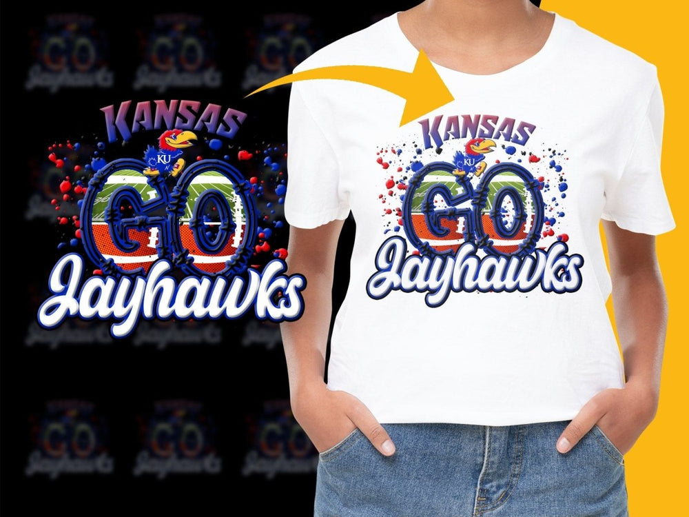 Kansas Jayhawks NCAA College PNG File - Teepew