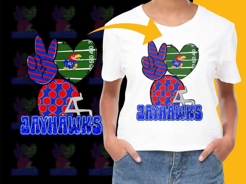 Kansas Jayhawks NCAA College PNG File - Teepew