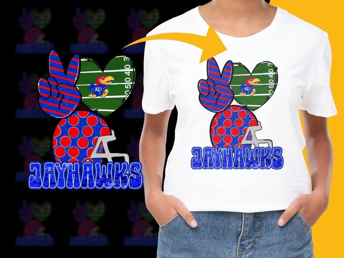 Kansas Jayhawks NCAA College PNG File - Teepew