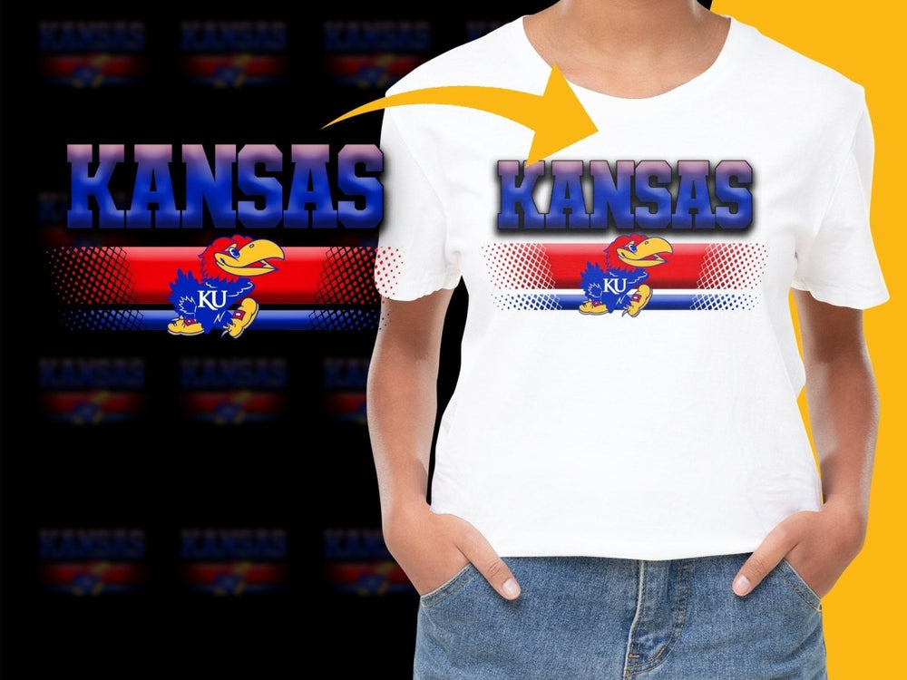 Kansas Jayhawks NCAA College PNG File - Teepew