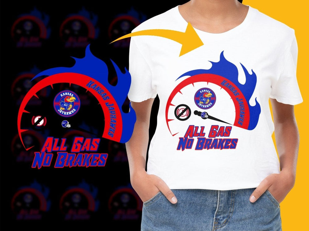 Kansas Jayhawks NCAA College PNG File - Teepew