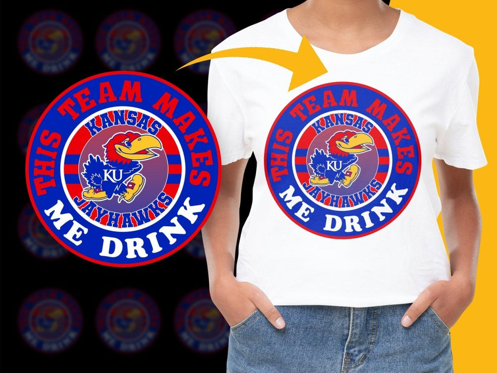 Kansas Jayhawksx NCAA College PNG File - Teepew