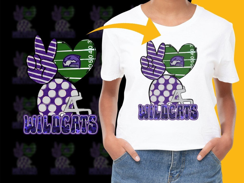 Kansas State Wildcats NCAA College PNG File - Teepew