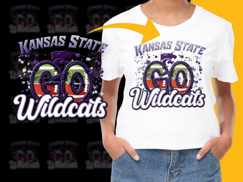 Kansas State Wildcats NCAA College PNG File - Teepew