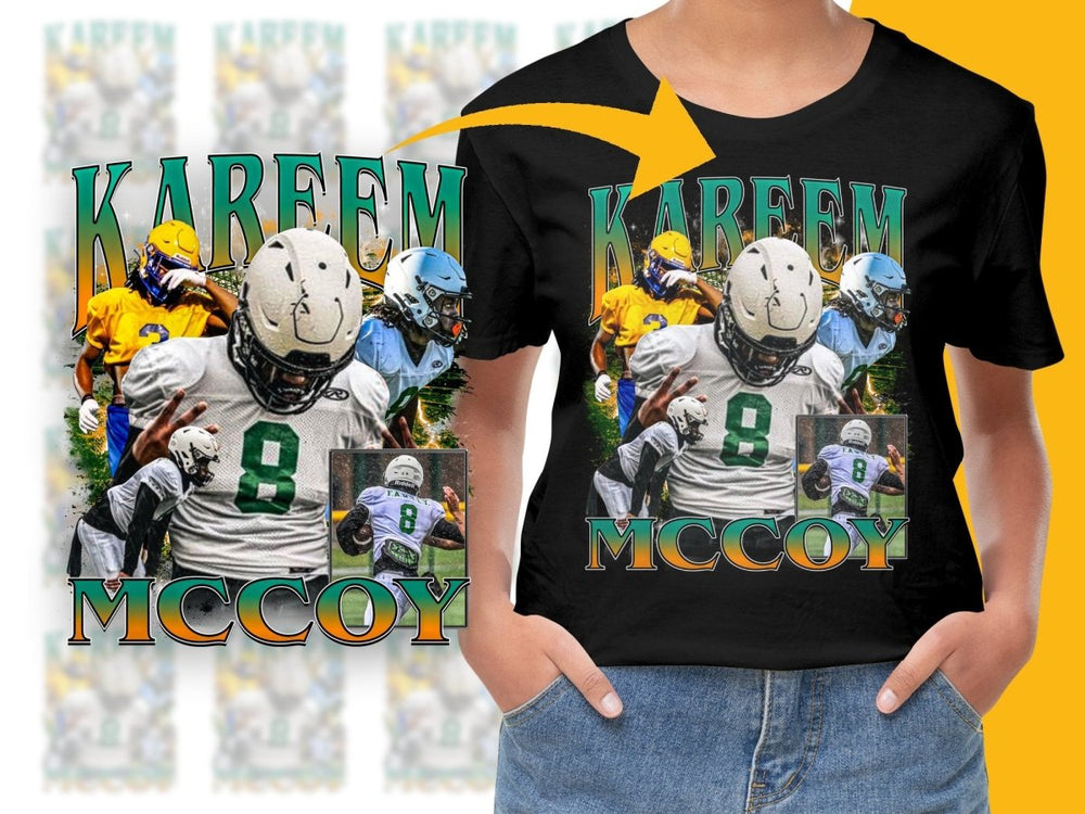 Kareem McCoy Football Design Action Pack PNG File - Teepew
