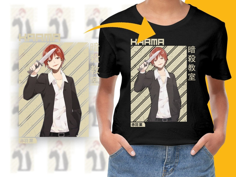 Karma Akabane Anime Character PNG Digital Download - Teepew