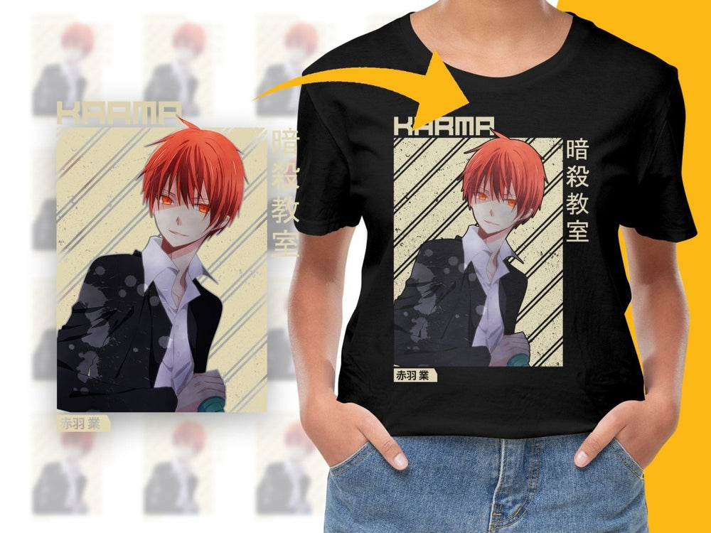 Karma Akabane Anime Character PNG Digital Download - Teepew