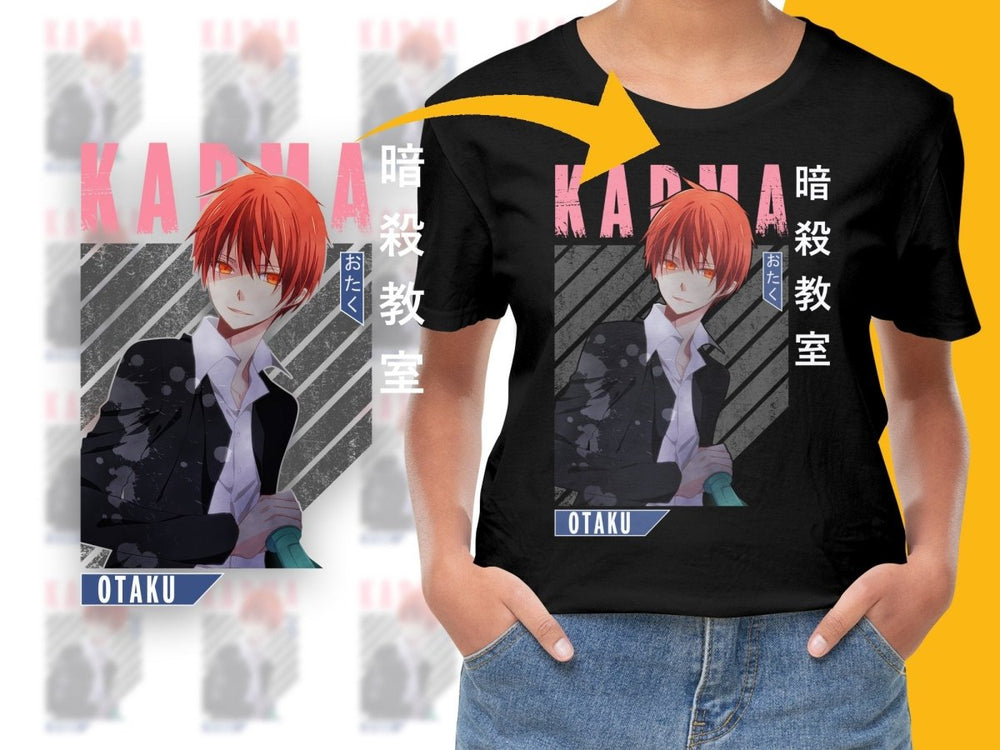 Karma Akabane Anime Character PNG Download Digital - Teepew