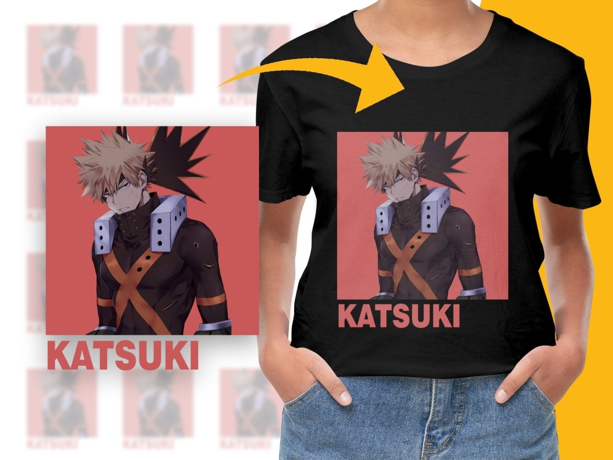 Katsuki Bakugo Anime Character PNG File - Teepew