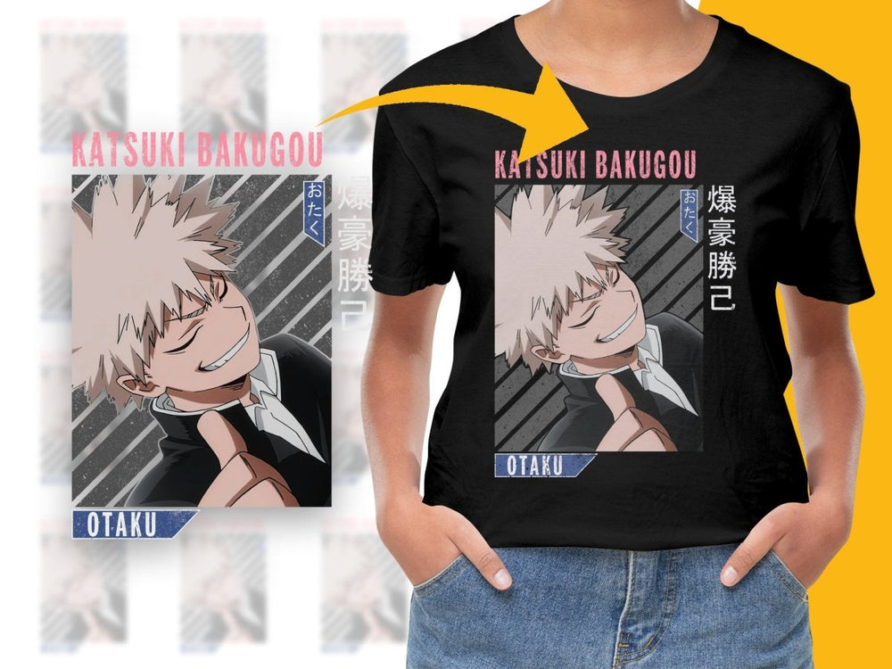 KATSUKI BAKUGOU Anime Character PNG Digital Download - Teepew