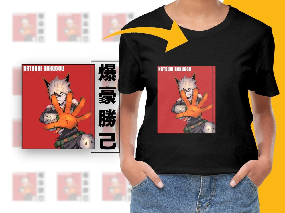 Katsuki Bakugou Anime Character PNG Digital Download - Teepew
