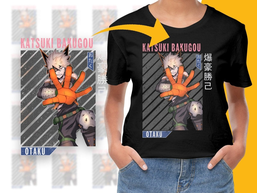 Katsuki Bakugou Anime Character PNG Digital Download - Teepew