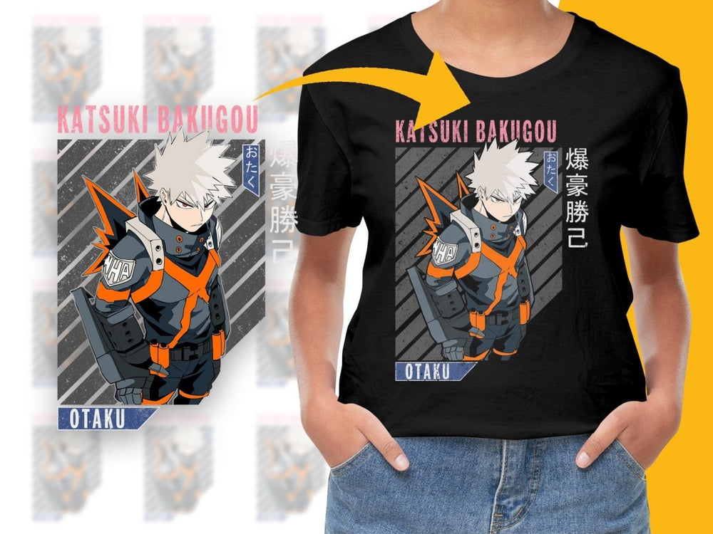 Katsuki Bakugou PNG File Digital - Teepew