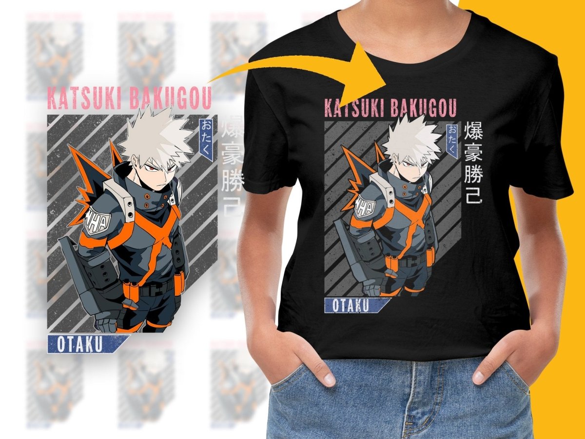Katsuki Bakugou PNG File Digital - Teepew