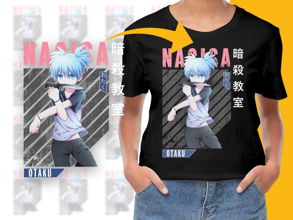 Kawaii Anime Character with Knife PNG Digital Download - Teepew