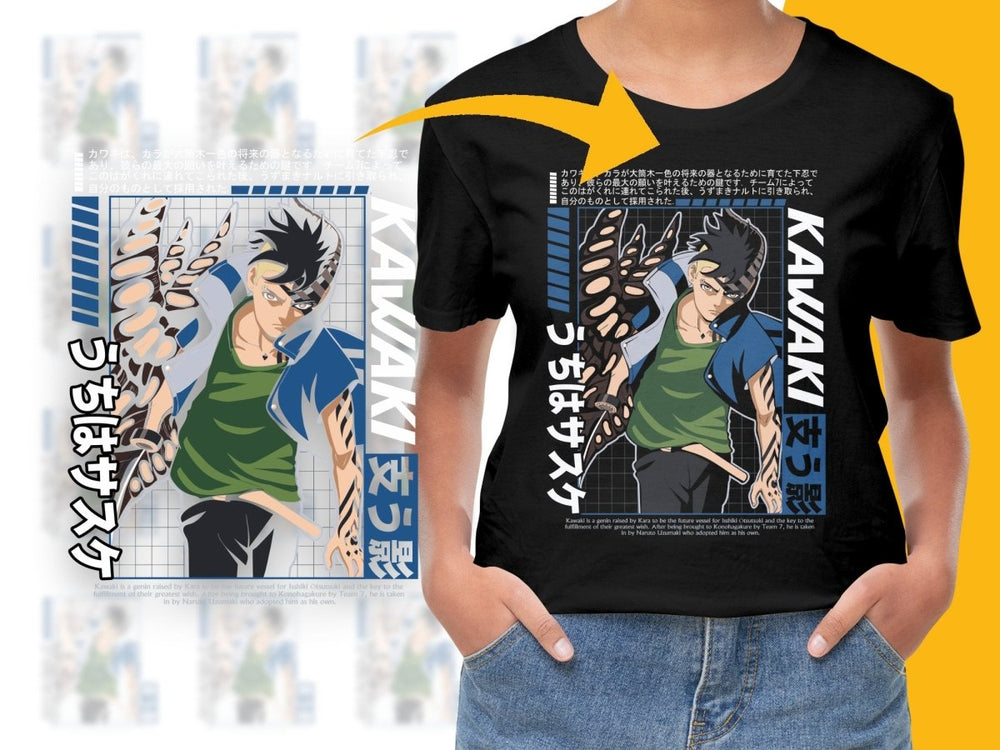 Kawaki The Vessel Future Vision Graphic PNG File - Teepew