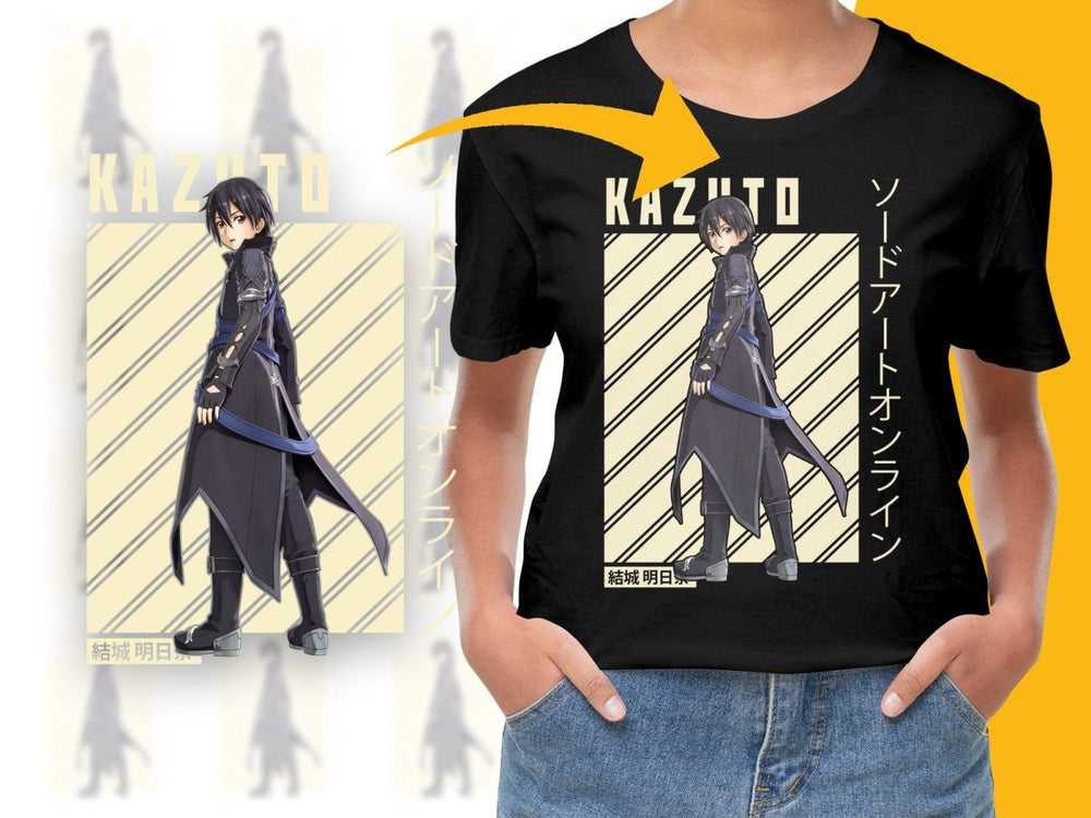 Kazuto Anime Character PNG File - Teepew