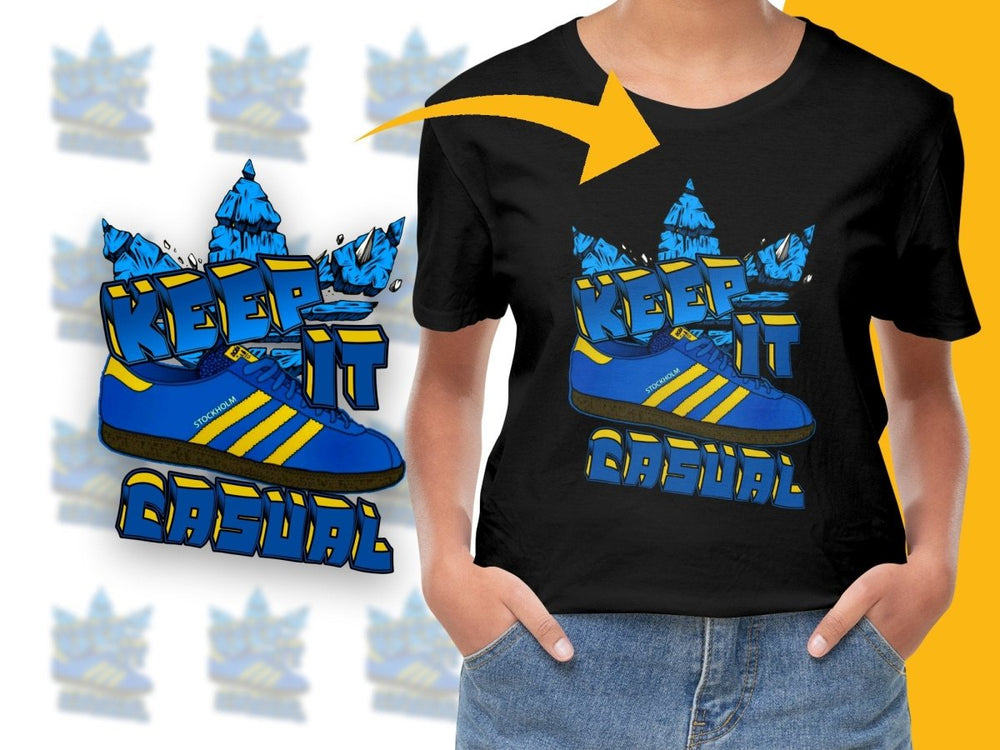 Keep It Casual PNG File with Bold Stockholm Design - Teepew