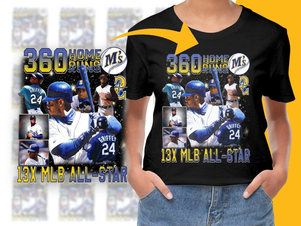 Ken Griffey Jr Baseball All - Star Collectible PNG File - Teepew