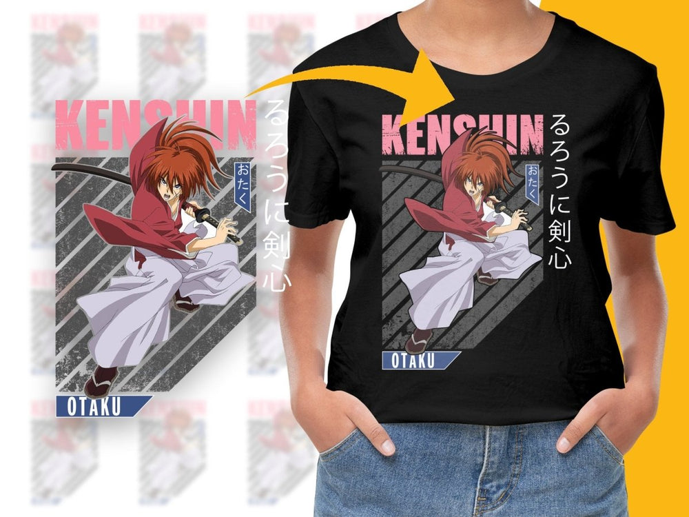 Kenshin Anime Character PNG File - Teepew