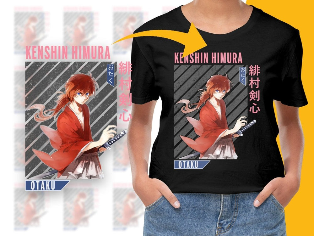 Kenshin Himura Anime Character PNG File - Teepew