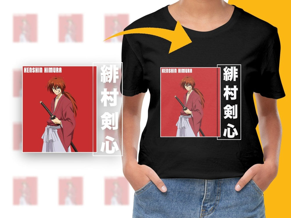 Kenshin Himura PNG File Digital - Teepew