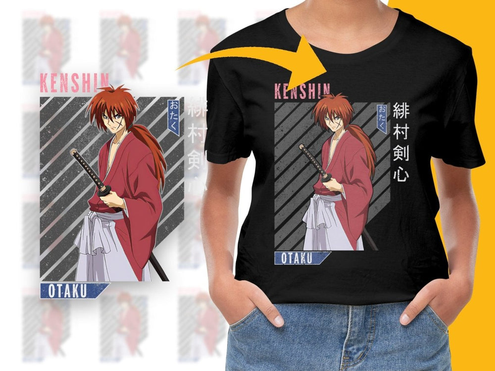 Kenshin Otaku Anime Character PNG File - Teepew