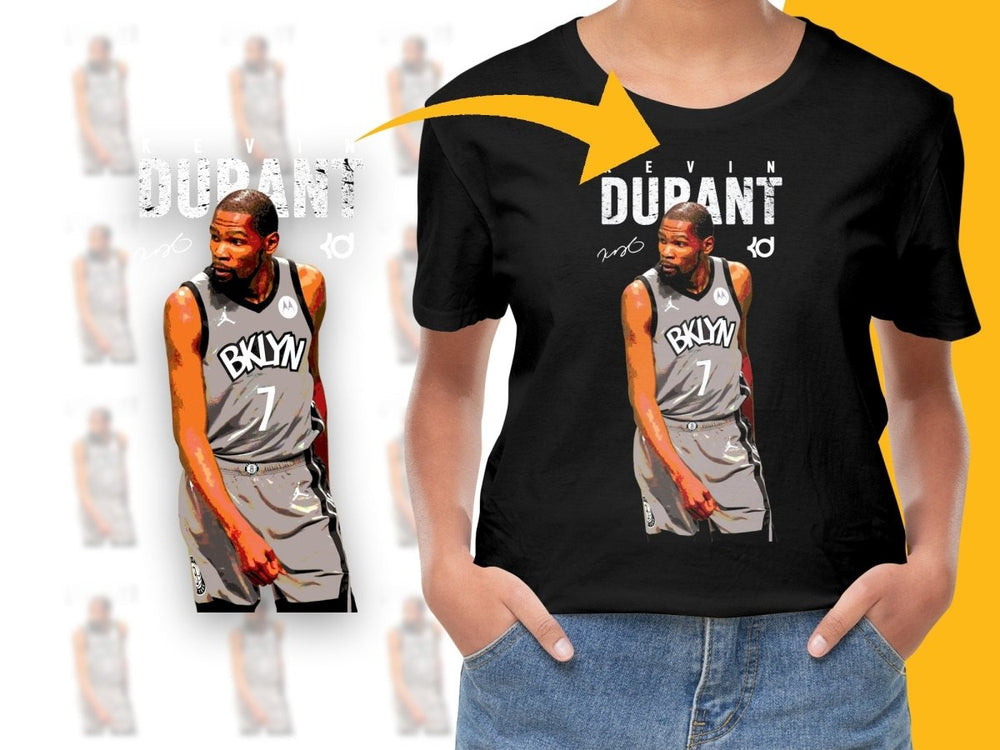Kevin Durant Brooklyn Nets Basketball Player PNG File - Teepew