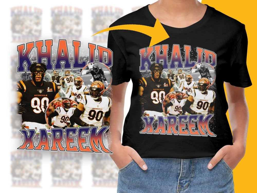 Khalid Kareem NFL Football Player Bootleg PNG File - Teepew