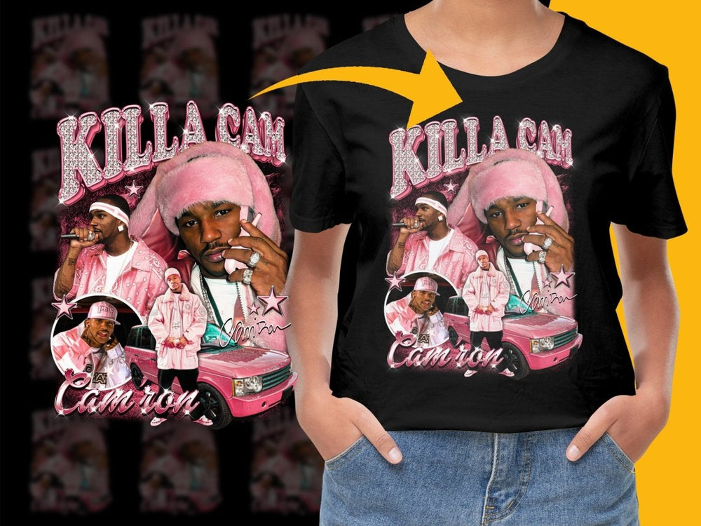 Killa Cam Vintage Artistic Graphic Print PNG File - Teepew