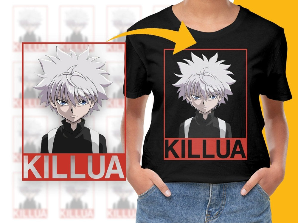 Killua Anime Character PNG File Digital - Teepew