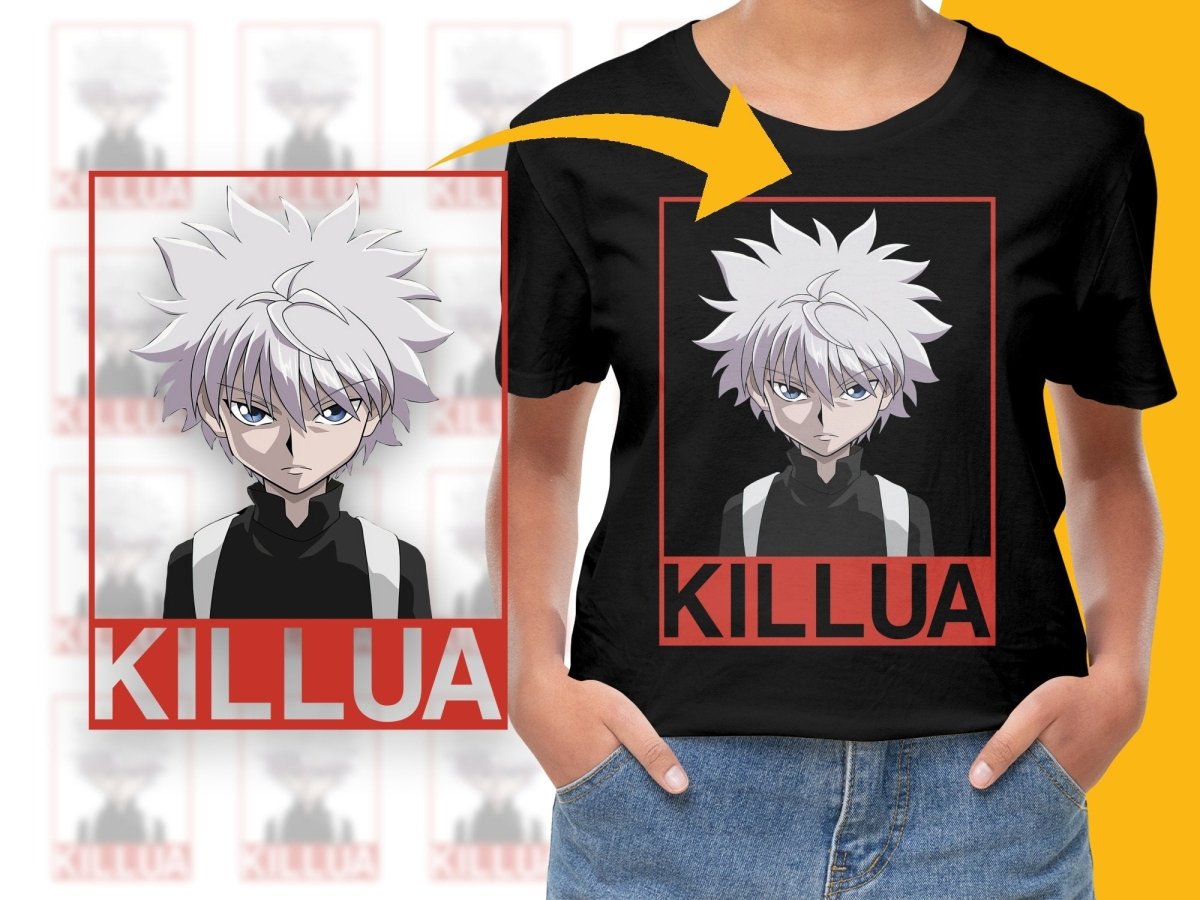 Killua Anime Character PNG File Digital - Teepew