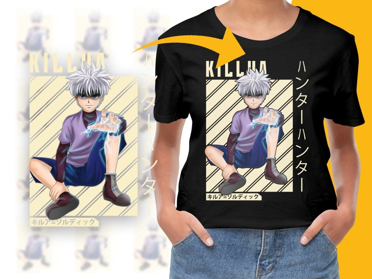 Killua Character PNG File Digital - Teepew