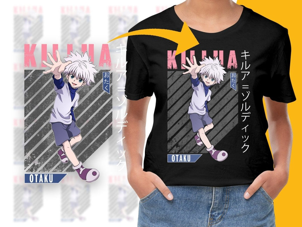 Killua Digital Download PNG Anime Character - Teepew