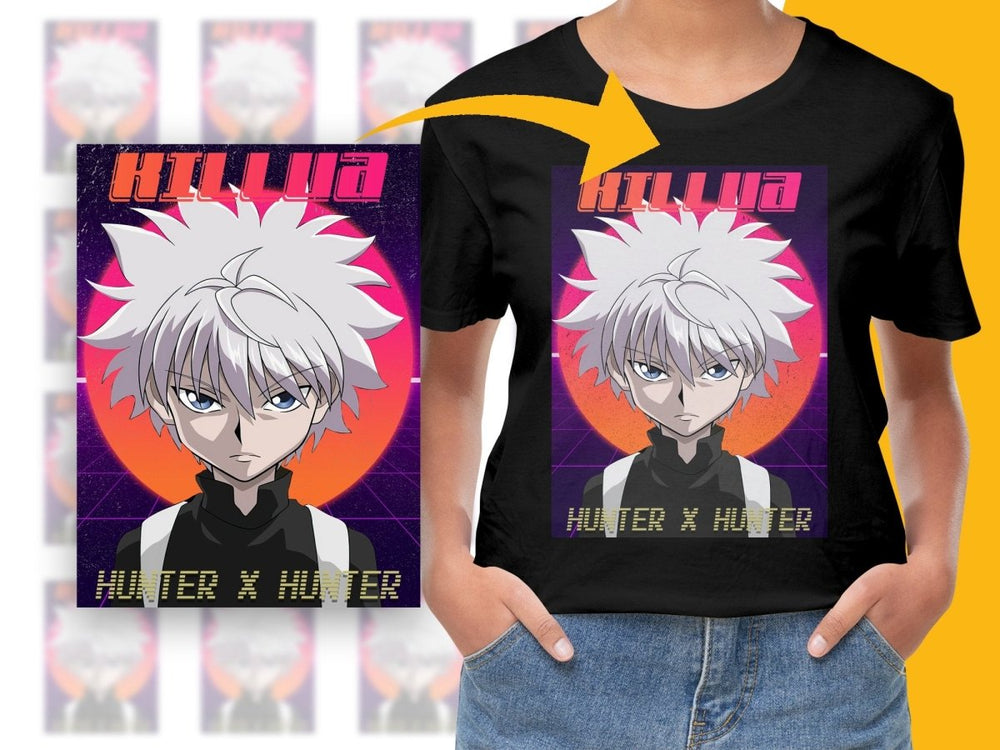 Killua Hunter x Hunter Anime Character PNG Digital - Teepew