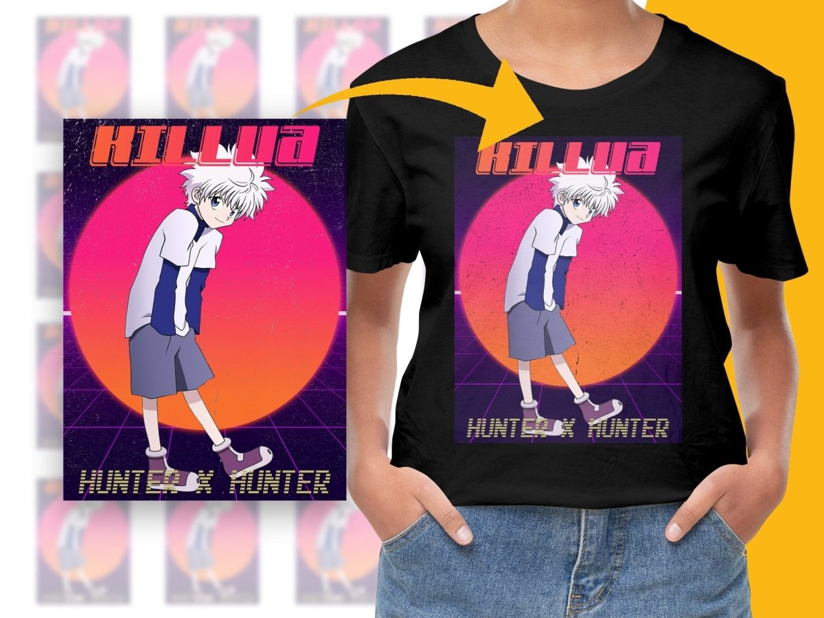 Killua Hunter x Hunter Character PNG Digital - Teepew