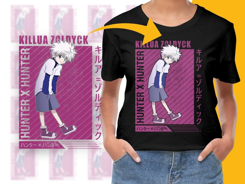 Killua Zoldyck Digital Download Hunter X Hunter - Teepew
