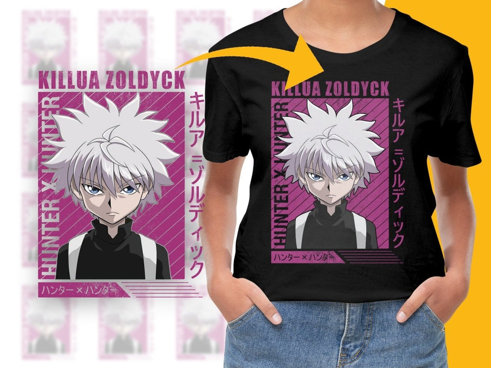 Killua Zoldyck Hunter x Hunter Anime PNG Digital - Teepew