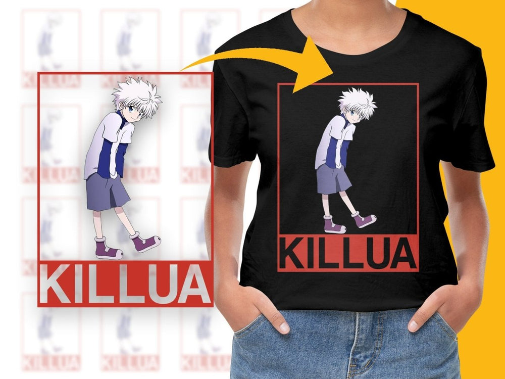 Killua Zoldyck PNG Digital Download Anime Art - Teepew