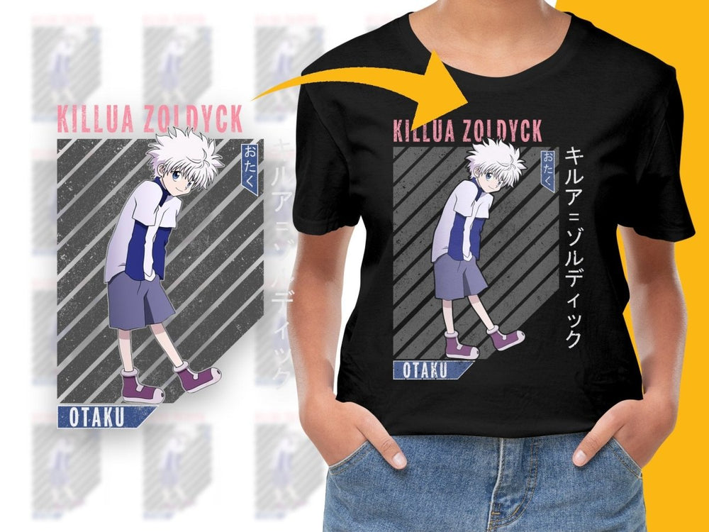Killua Zoldyck PNG File Digital - Teepew