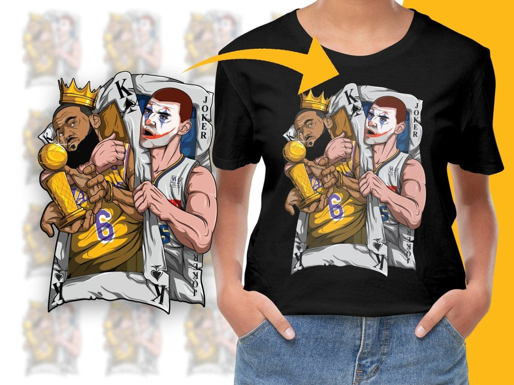 King and Joker Playing Cards Graphic PNG File - Teepew