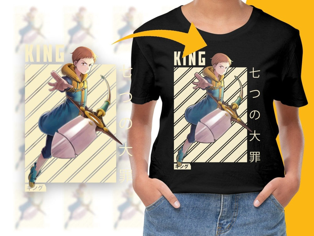 King Anime Character Digital PNG Download - Teepew